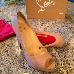 Christian Louboutin New Very Prive 120 Patent